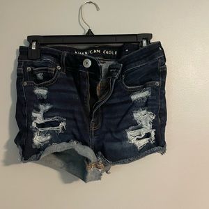 American Eagle distressed shorts